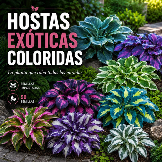 Hostas Exoticas BOLSA DE SEMILLAS SURTIDAS | PRODUCTO IMPORTADO