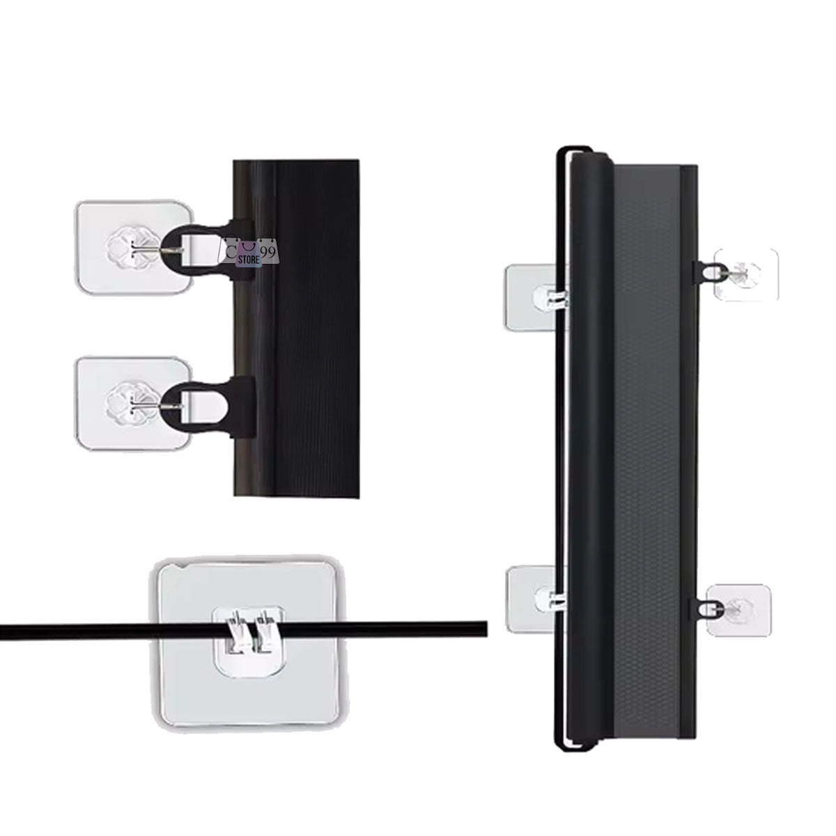 Malla de seguridad RETRACTIL PREMIUM | Escaleras - Puertas
